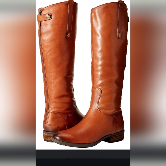 Sam Edelman Women's Leather Riding Boots "Penny" Size 7.5 - Picture 2 of 12
